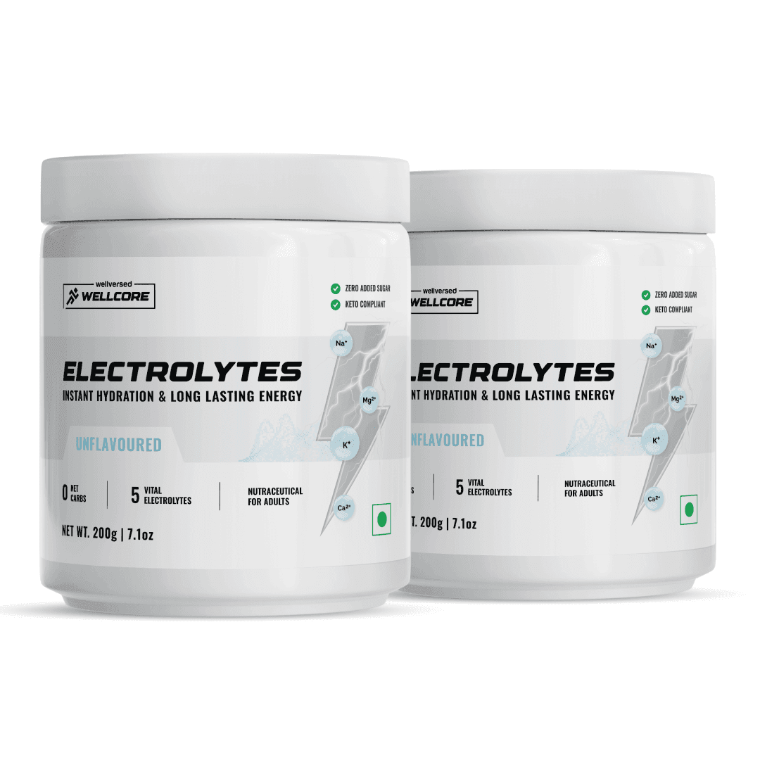 Wellcore - Unflavoured Electrolytes 200gm