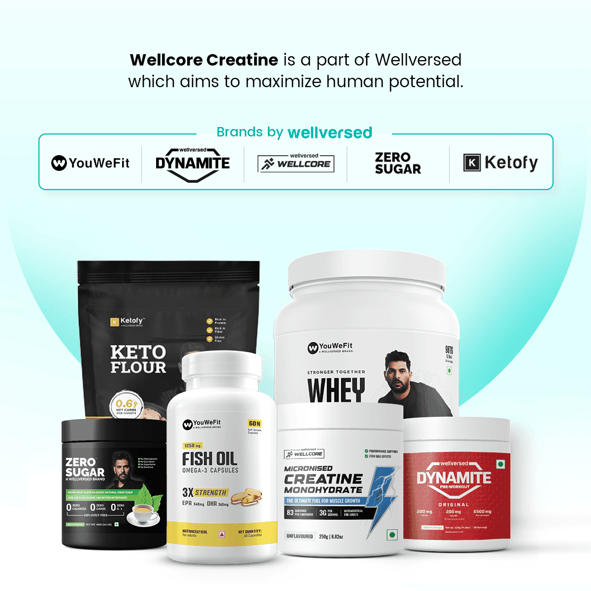 Wellcore - Unflavoured Electrolytes 200gm