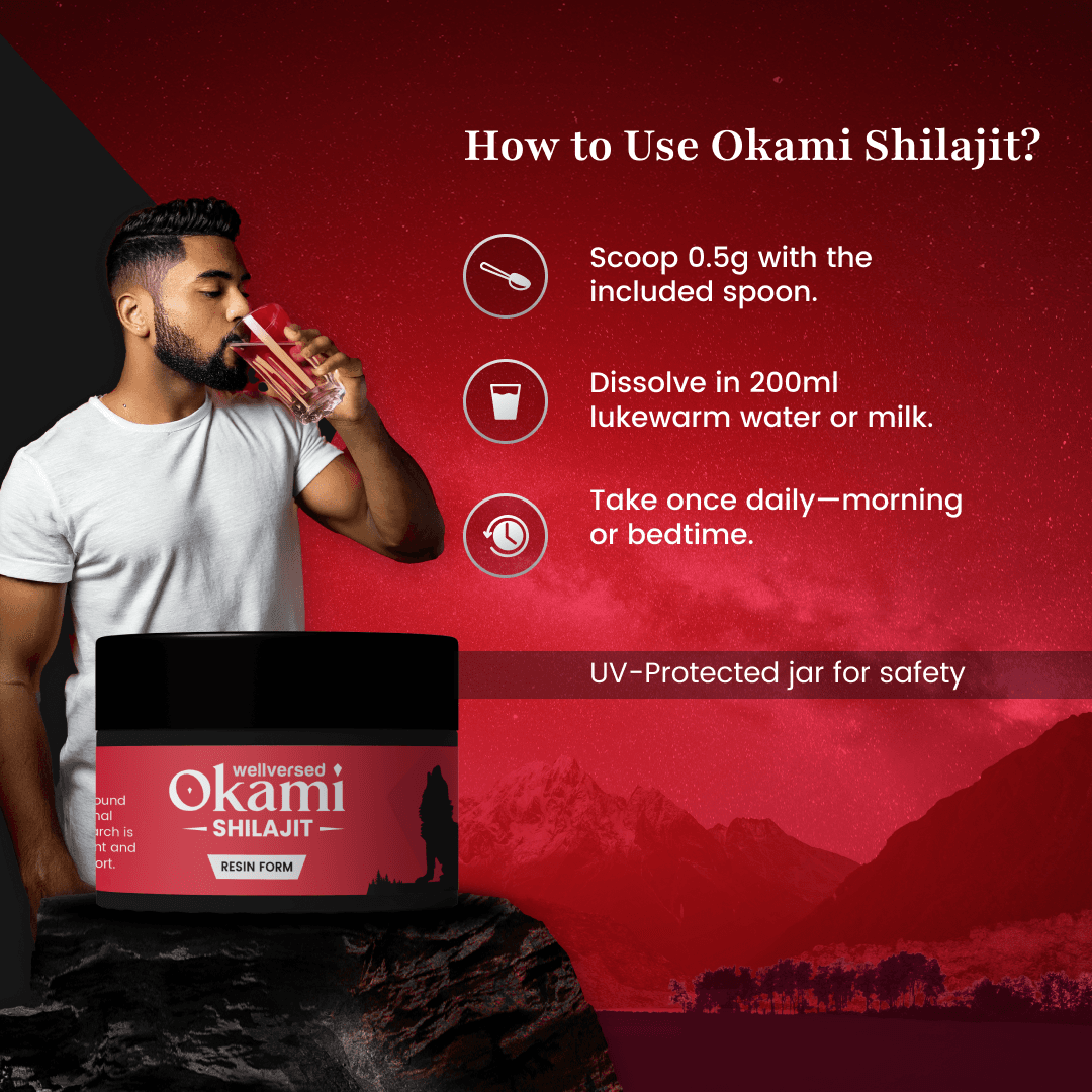 Okami Himalayan Shilajit Resin - 20g