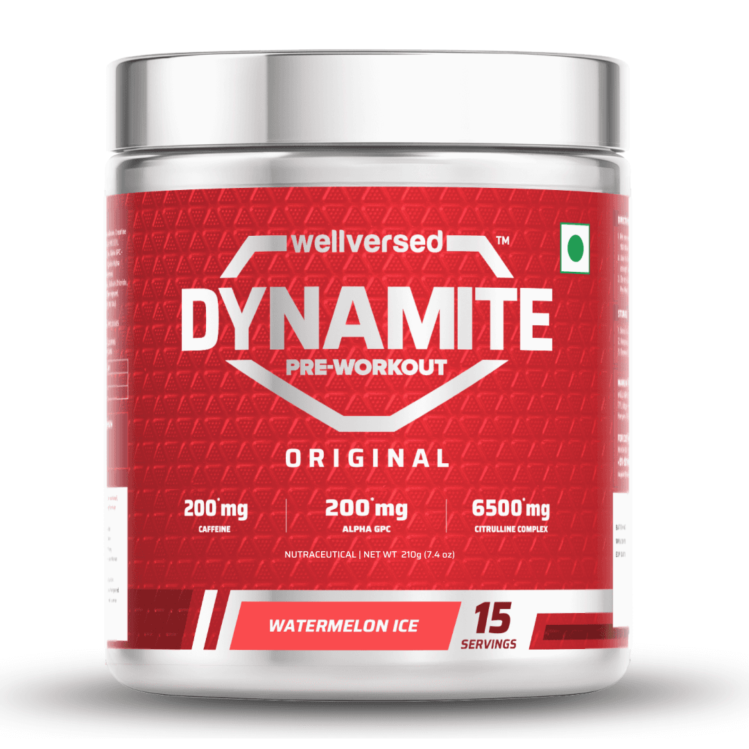 Dynamite Pre-Workout (210g, 15 Servings) | Watermelon Ice