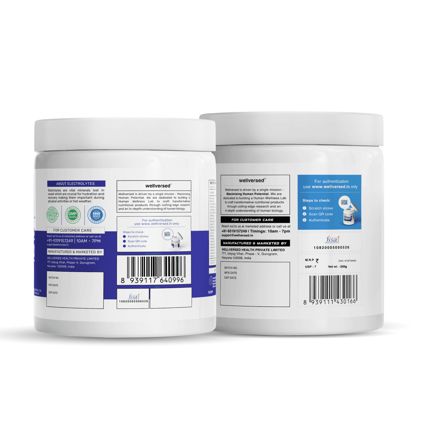 OSMO - Electrolytes (45 Servings, Valencia Orange) + Wellcore Micronised Creatine Monohydrate (83 Servings, Unflavoured)