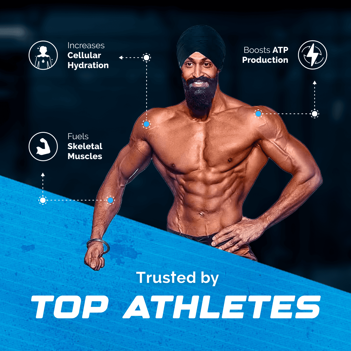 Wellcore - Pure Micronised Creatine Monohydrate | Kiwi Kick (307g, 83 servings)