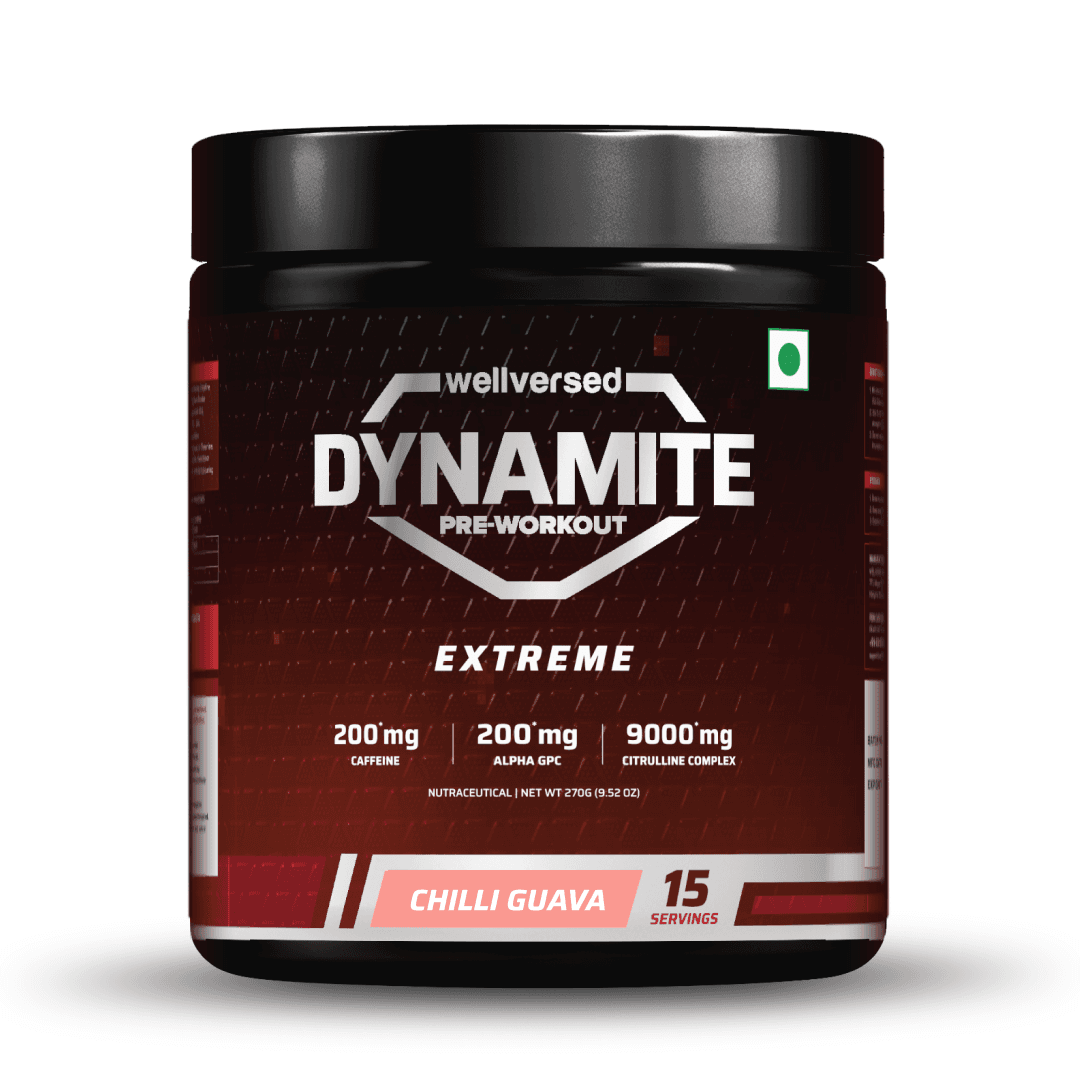 Dynamite Pre-Workout EXTREME (270g, 15 Servings) | Chilli Guava
